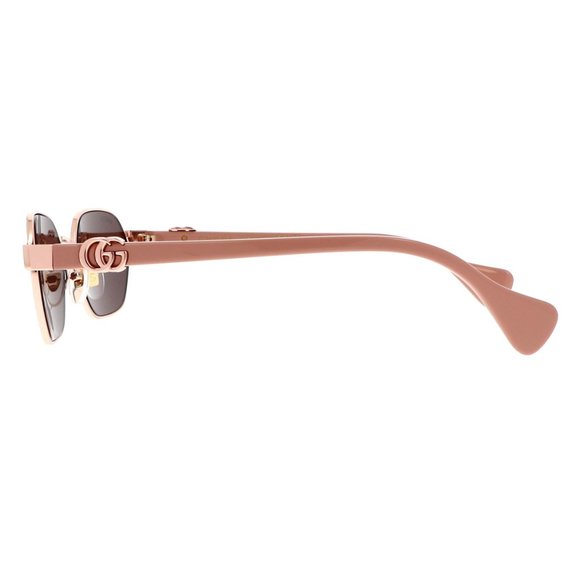 New Unisex Gucci Rose Gold & Pink Sunglasses main image 5